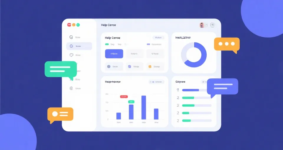 客服与帮助中心示意图