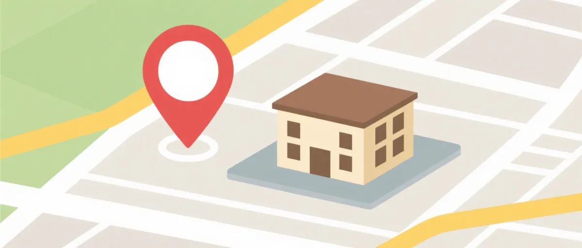 到访与位置示意图